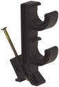 Sioux Chief Totem™ 552-C22 Stacked Offset Tube Hanger, 1/2 in CTS Pipe/Tube, 5/8 in Rod, 12 lb Load, Polyethylene