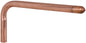 Sioux Chief 608-L248 90 deg Stub-Out Elbow, 1/2 in Nominal, Male C x Male C End Style, Copper