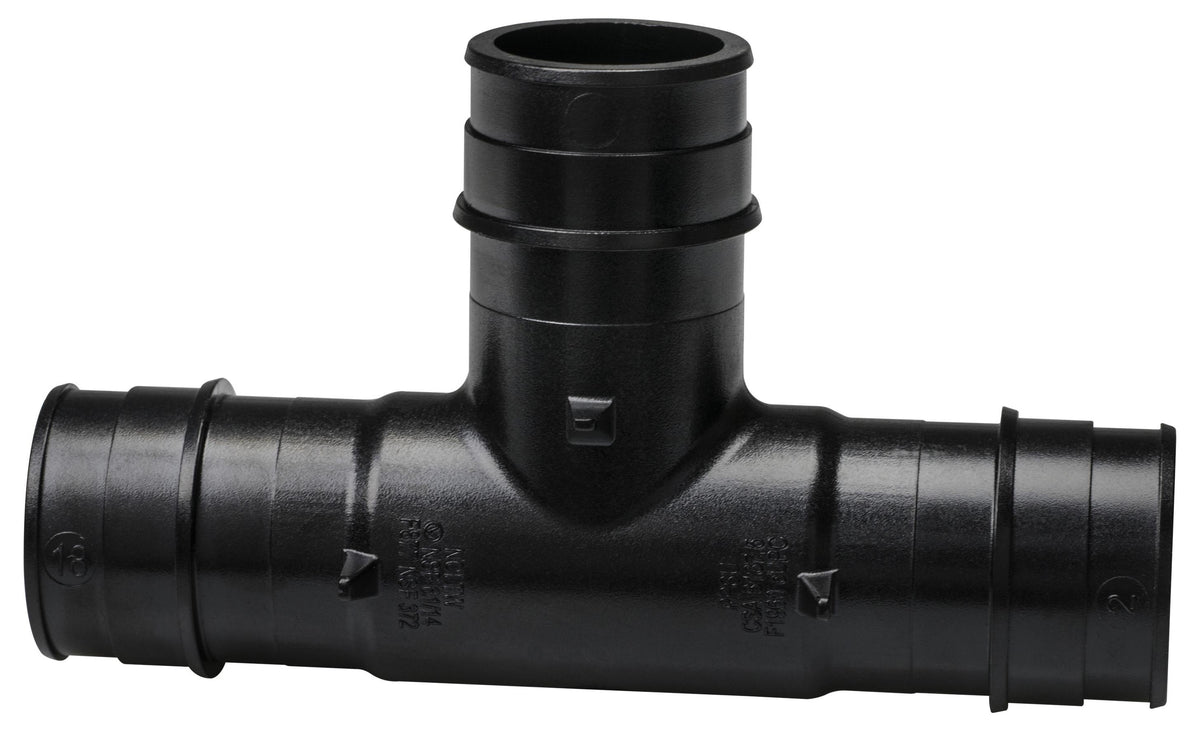 Sioux Chief 641WP333 Tee, 3/4 in Nominal, F1960 PEX Grip™ End Style, Polymer, Import