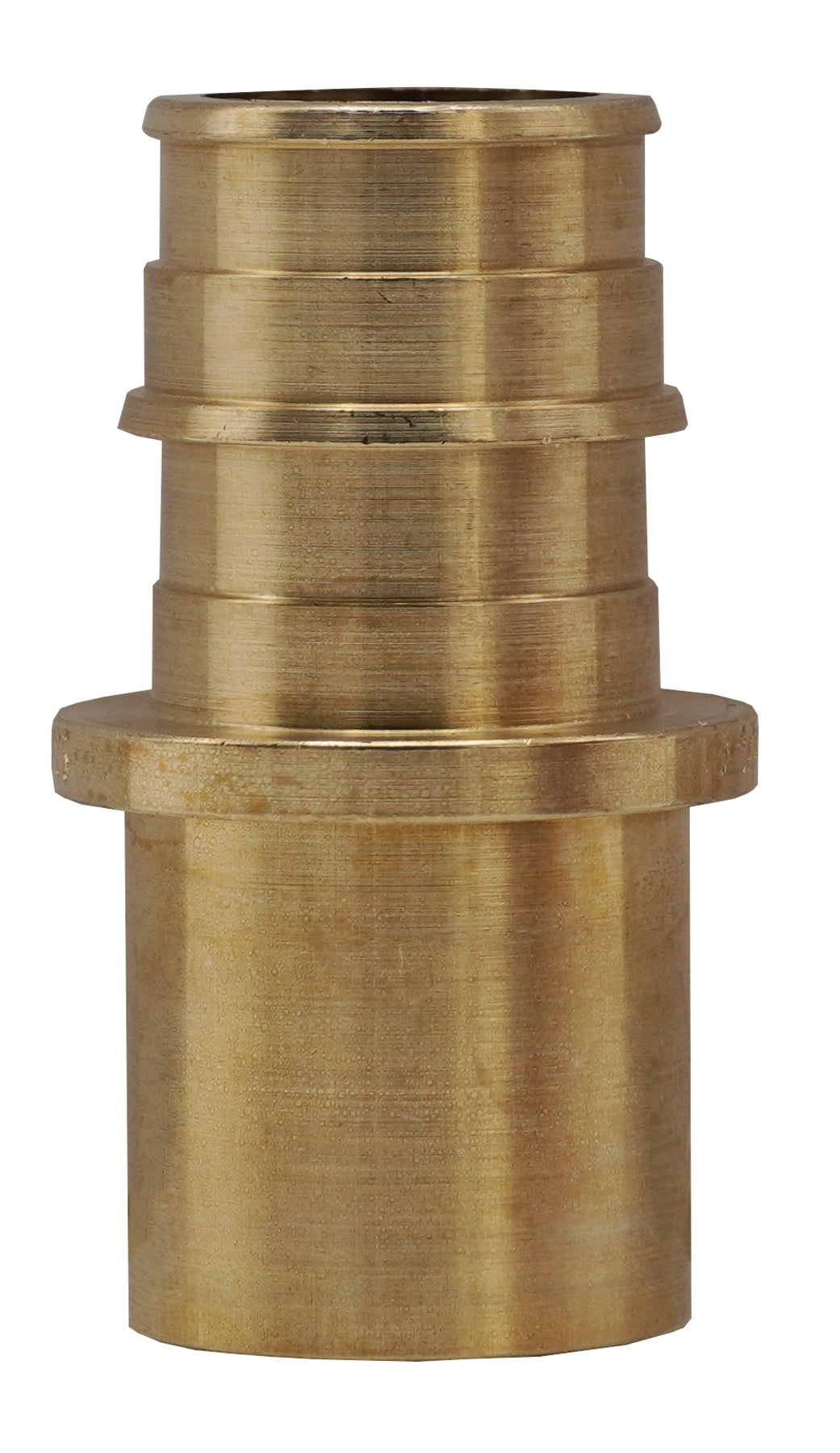 Sioux Chief 643WG3 1-Piece Straight Adapter, 3/4 in Nominal, Male C x F1960 PEX Grip™ End Style, Brass