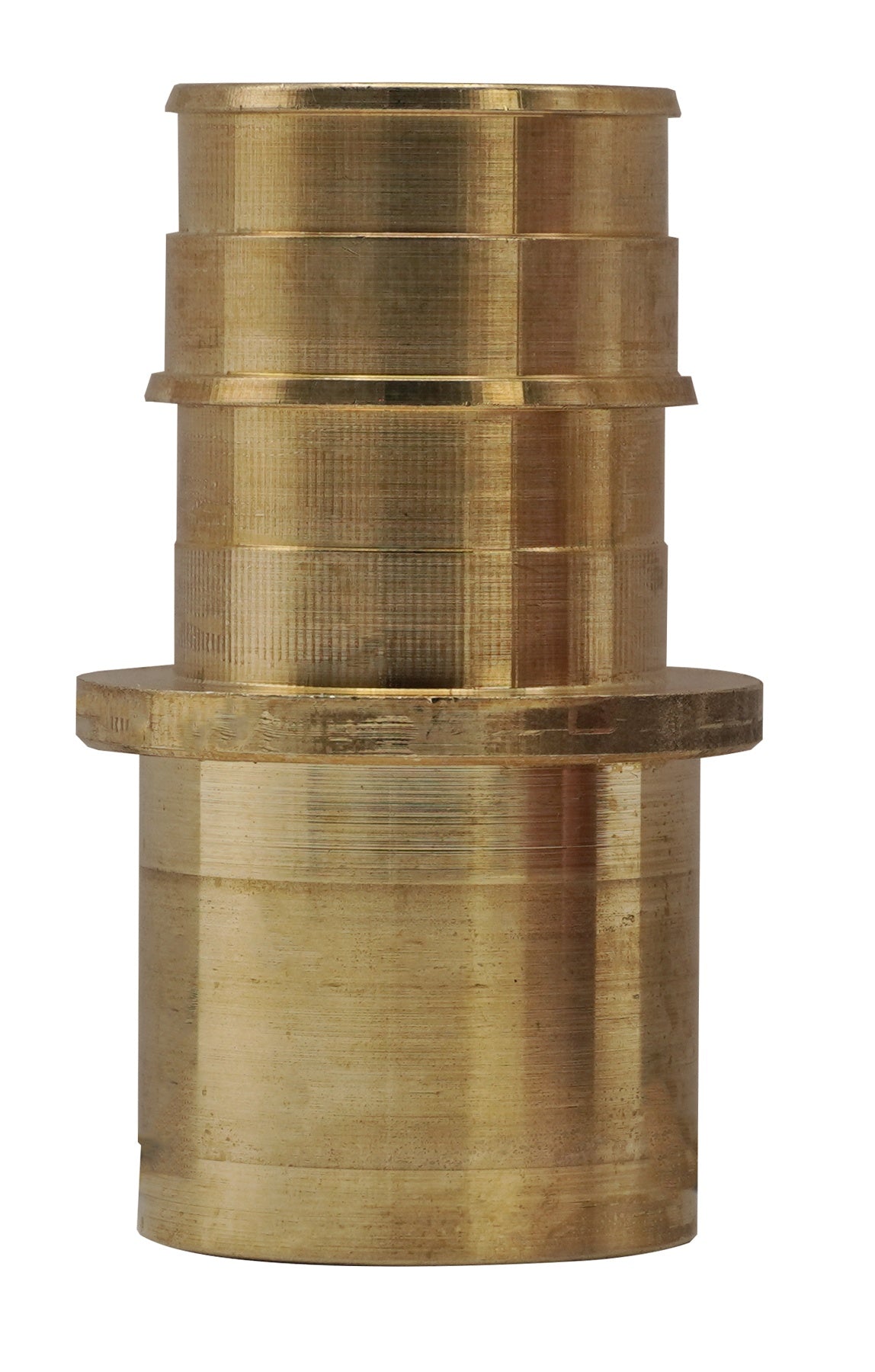 Sioux Chief 643WG4 1-Piece Straight Adapter, 1 in Nominal, Male C x F1960 PEX Grip™ End Style, Brass