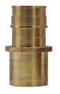 Sioux Chief 643WG4 1-Piece Straight Adapter, 1 in Nominal, Male C x F1960 PEX Grip™ End Style, Brass