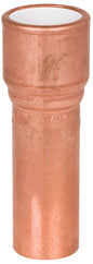 Sioux Chief MetalHead™ 685-P6 Straight Adapter, 1-1/2 in Nominal, PVC x Press-Fit End Style, Copper