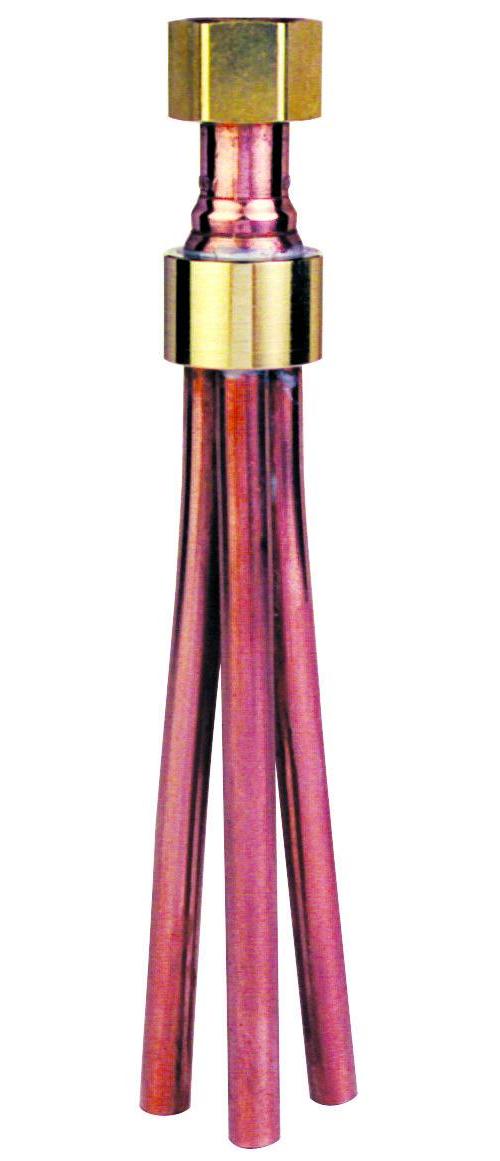 Sioux Chief PrimePerfect™ 695-D30 Trap Primer Distributor, FNPT Swivel Connection, Copper