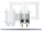 Washing Machine Outlet Box with Arrester - ABS - Oxbox