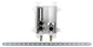 Sioux Chief OxBox™ 696-G3011XR Lavatory/Dishwasher Kitchen Supply Outlet Box With MiniRester™ Water Hammer Arresters, 1/2 in PEX F1807 Inlet, 3/4 in Compression Outlet, ABS, Import