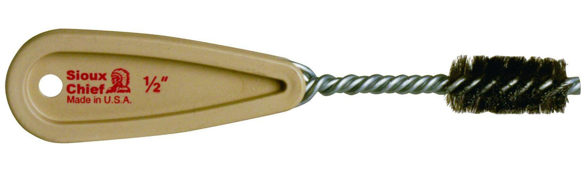 Sioux Chief 705-3 Fitting Brush With Plastic Handle, 3/4 in ID Dia