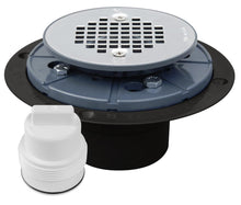 2" Shower Pan Drain with Plastic Rim - ABS Drain
