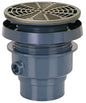 Sioux Chief FinishLine™ 832-2PNR Adjustable Floor Drain Complete Assembly, 2 in Outlet, Hub Connection, PVC Drain, Import