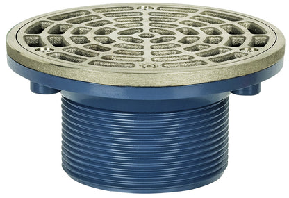 Adjustable On-Grade Floor Drain - Gray - 3" Outlet
