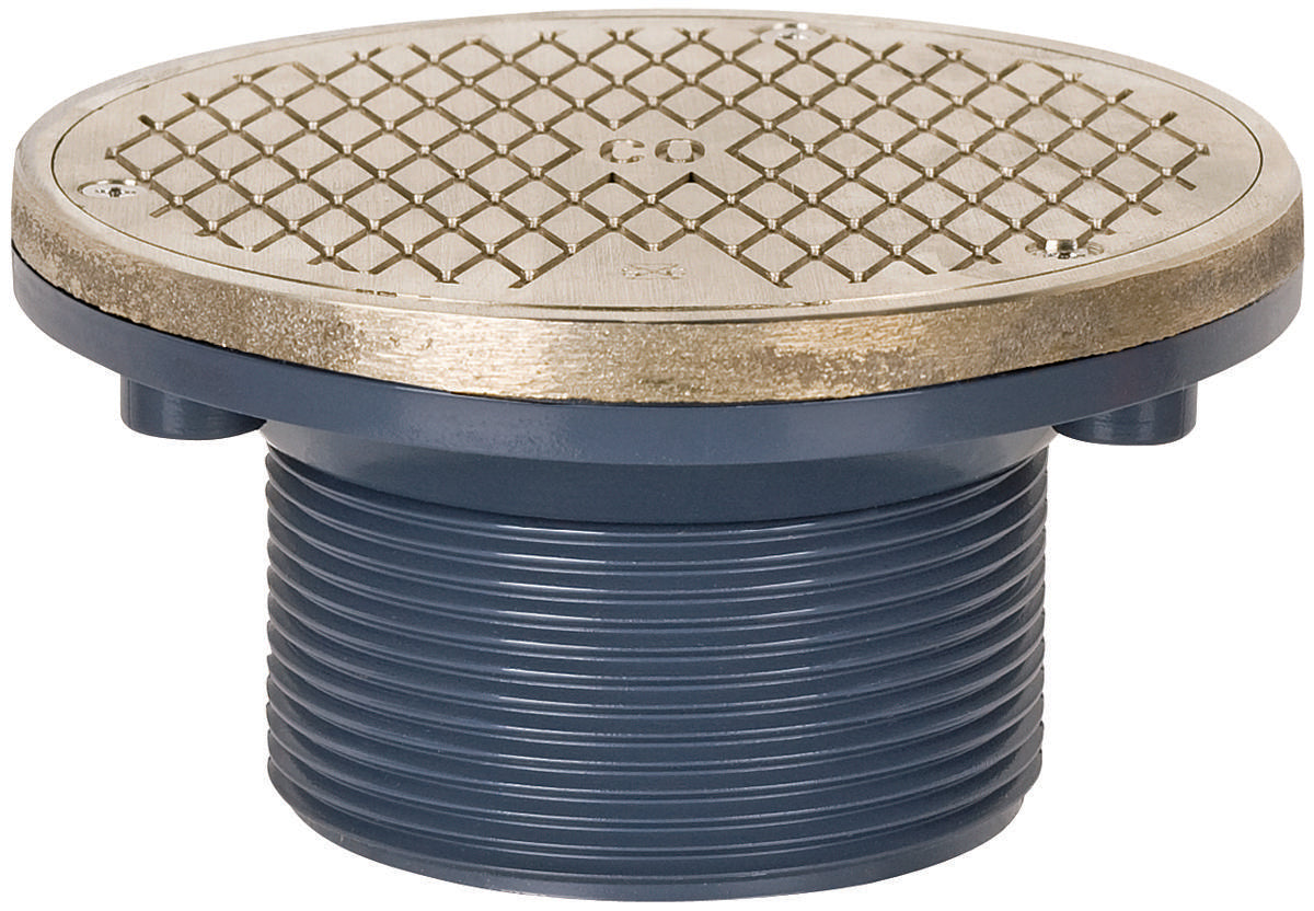 Adjustable On-Grade Cleanout - 4" Cleanout - ABS