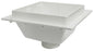 Sioux Chief SquareMax™ 861-3PX Floor Sink, 3 in Drain Opening, 8-5/16 in H, Squared Shape, PVC