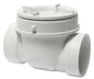 2" DWV Backwater Valve - PVC - PVC Body