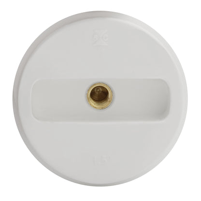 Slotted Countersunk Cleanout Flush Plug with Insert - 878-15