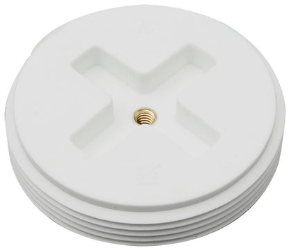 Slotted Countersunk Cleanout Flush Plug with Insert - 878-15