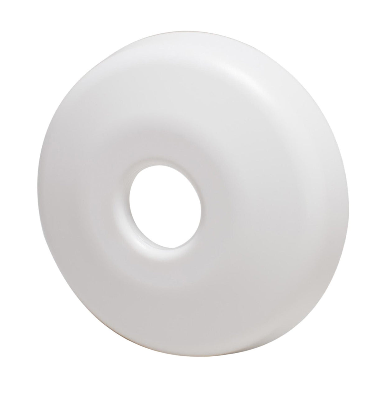 Shallow Escutcheon - White - 2-1/2" OD