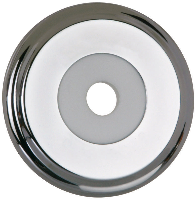 Sioux Chief 972-100 Tub Spout Seal Escutcheon With Foam Gasket, For Use With 1/2 in CTS, 1/2 or 3/4 in IPS Pipe, Brass, Polished Chrome, Import