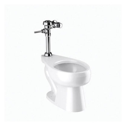 Royal Wets-2020 Flushometer and Water Closet - 17" H Rim