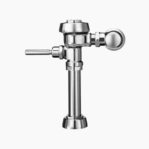 Sloan® Royal® 3010000 111 Single-Flush Flushometer, 1.6 gpf Flush Rate, 1 in IPS Inlet, 1-1/2 in Spud, Polished Chrome, Domestic