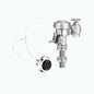 Sloan® Royal® 3917913 950 Single-Flush Manual Concealed Flushometer, 1.6 gpf Flush Rate, 1 in IPS Inlet, 15 to 80 psi Pressure, Rough Brass, Domestic