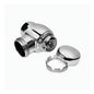 Sloan® Bak-Chek® 3308386 H-700-A Adjustable Screwdriver Stop With Vandal Resistance Cap, For Use With Optima Flushometer, 1 in, Polished Chrome, Domestic