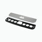 Sloan® 3324101 EFX-26-A 1-Hole Centerset Base Plate Kit, Commercial, For Use With EFX BASYS Series Faucet, 8 in, Polished Chrome, Import