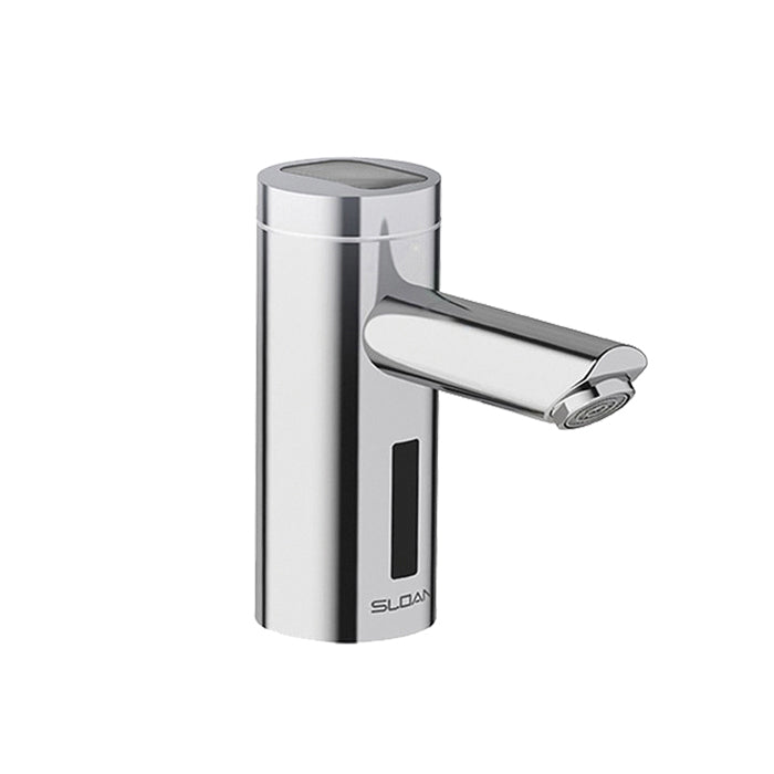 Sloan® 3335092 EAF-275 1-Piece Electronic Hand Washing Faucet, Sloan Solis®, 0.5 gpm Flow Rate, 3-11/32 in H Spout, 1 Faucet Holes, PVD Brushed Stainless Steel, Function: Touchless