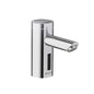 Sloan® 3335092 EAF-275 1-Piece Electronic Hand Washing Faucet, Sloan Solis®, 0.5 gpm Flow Rate, 3-11/32 in H Spout, 1 Faucet Holes, PVD Brushed Stainless Steel, Function: Touchless