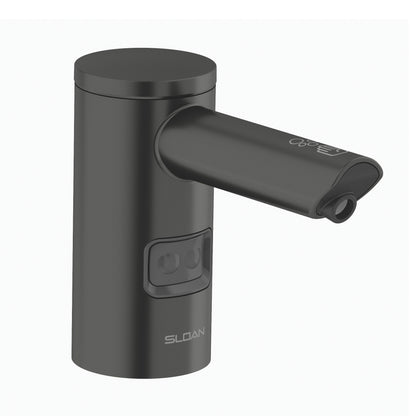 Sloan® 3346156 ESD-2000 Battery Powered Foam Soap Dispenser, PVD Graphite, 1500 ml Capacity, 5.6 in OAL, Deck Mount