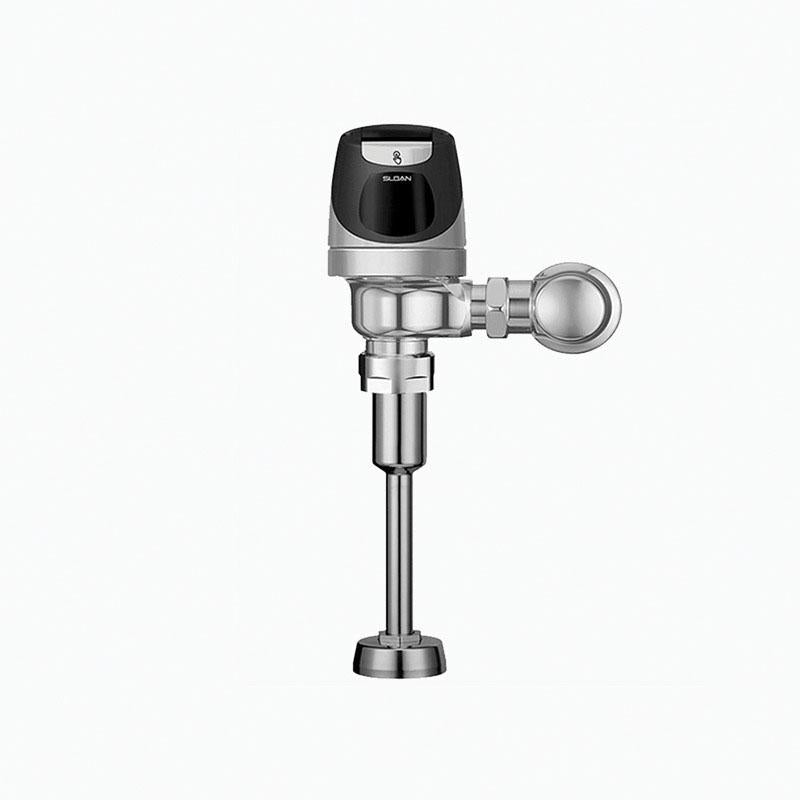 Sloan® SOLIS® 3370010 8186 Single-Flush Sensor Exposed Flushometer, Solar, 0.125 gpf Flush Rate, 3/4 in IPS Inlet, 3/4 in Spud, 15 to 80 psi Pressure, Polished Chrome, Domestic