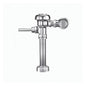 Sloan® 3780046 111 Single-Flush Manual Exposed Flushometer, 1.28 gpf Flush Rate, 1 in IPS Inlet, 1-1/2 in Spud, 15 to 80 psi Pressure, Polished Chrome, Domestic