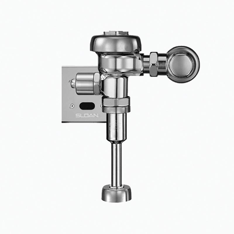 Sloan® 3772611 186 ESS Single-Flush Sensor Exposed Flushometer, Optima®, 1 gpf Flush Rate, 3/4 in IPS Inlet, 3/4 in Spud, Polished Chrome, Domestic