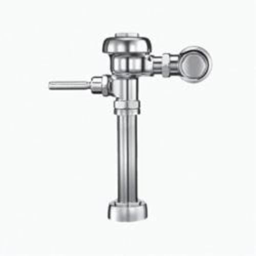 Sloan® 3780110 110 Single-Flush Manual Exposed Flushometer, 3.5 gpf Flush Rate, 1 in IPS Inlet, 1-1/2 in Spud, 15 to 80 psi Pressure, Polished Chrome, Domestic