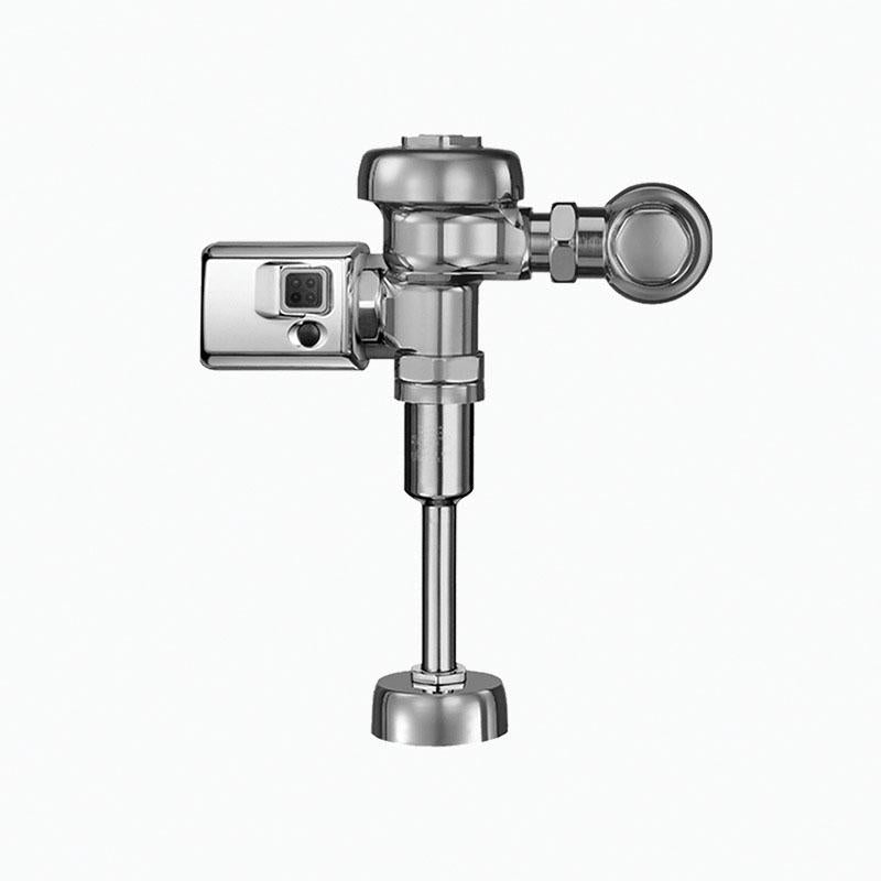 Sloan® 3782652 186 SMO Single-Flush Sensor Exposed Flushometer, Optima®, Battery, 1 gpf Flush Rate, 3/4 in IPS Inlet, 3/4 in Spud, 15 to 80 psi Pressure, Polished Chrome, Domestic