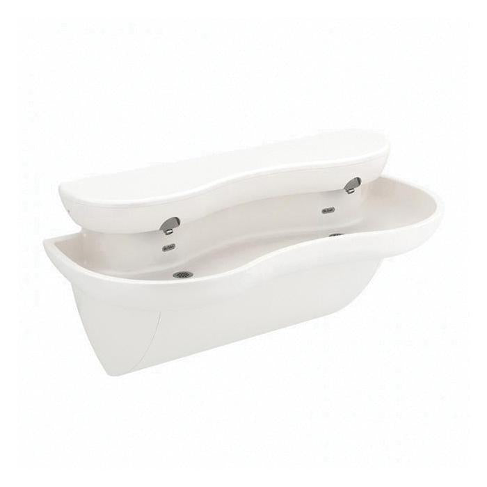 Ew-72000 2-Station Enclosed Bathroom System Sink - Stone