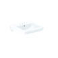 Stainless-3065 Ledgeback Bathroom Sink - with Rear Overflow