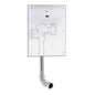 Sloan® 3918330 611 ESS Royal® Single-Flush Sensor Concealed Flushometer, Hardwired, 1.6 gpf Flush Rate, 1 in IPS Inlet, 1-1/2 in Spud, 15 to 80 psi Pressure, Polished Chrome, Domestic