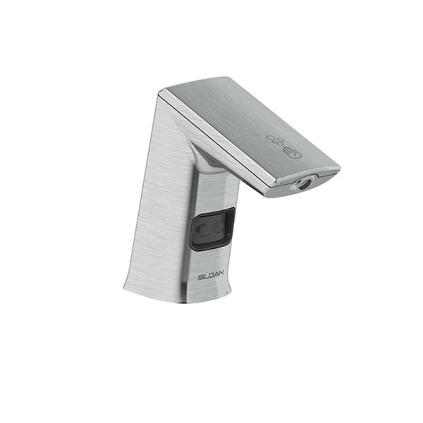 Sloan® 3346082 ESD-400 Sensor Activated Electronic Soap Dispenser, BASYS®, PVD Brushed Stainless Steel, 1000 mL Capacity, 4-1/2 in OAL, Deck Mount, Die Cast, Import, Commercial