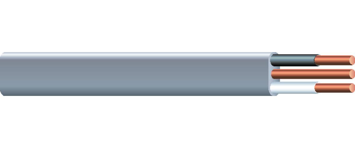 Type Uf-B Underground Feeder and Branch Circuit Cable - Gray
