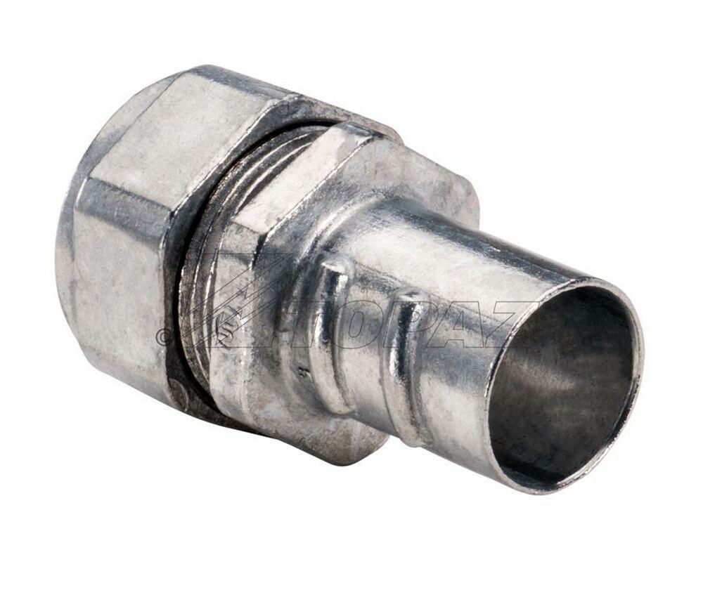 Southwire® 131TZ Compression Coupling, 1/2 in, PVC