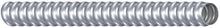 Southwire® Alflex® 55092501 Type RWA Lightweight Flexible Metal Conduit, 1 in Trade, 1 to 1.04 in ID x 1340 mil OD, 50 ft L, Aluminum