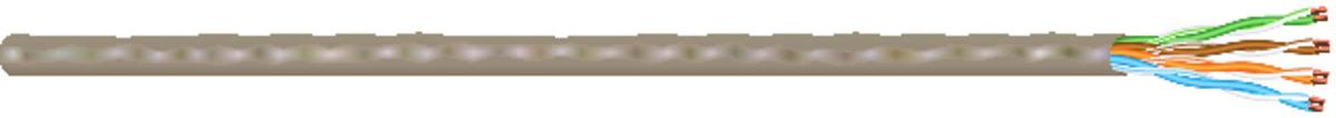 Southwire® I99980-1A Ethernet CAT6A CMR Augumented Cable, Reel Packaging, 300 V, (4) Conductors 23 AWG Conductor Bare Copper Conductor, 1 ft L