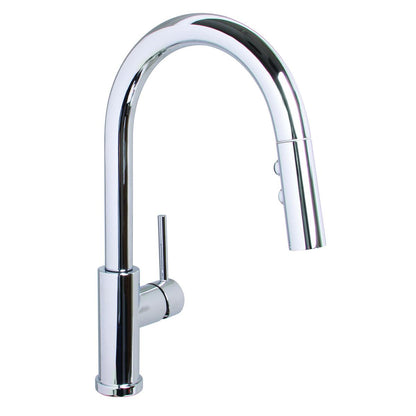 Neo - Modern Pull-Down Kitchen Faucet - Polished Chrome