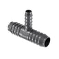 1-1/4 x 1-1/4 x 1/2" Tee - PVC - Insert