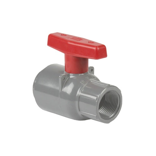 1" Compact Regular Ball Valve - CPVC - FNPT