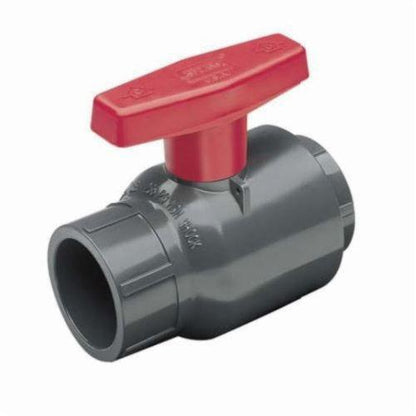 Compact - 3/4" Ball Valve with Handle - PVC - FNPT