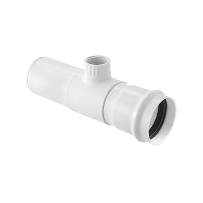 2-1/2 x 2-1/2 x 2" Tee - PVC - Socket x Socket x FNPT