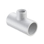 4 x 4 x 1-1/2" Tee - PVC - Socket x Socket x FNPT