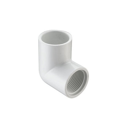 2-1/2" PVC 90° Elbow - Socket x FNPT
