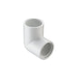 2-1/2" PVC 90° Elbow - Socket x FNPT
